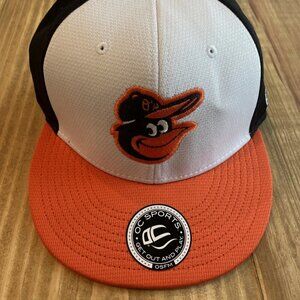 Officially Licensed Major League Baseball Cap Baltimore Orioles Bird Mascot Hat